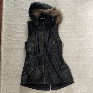 Faux Fur Athleta Vest Size Medium